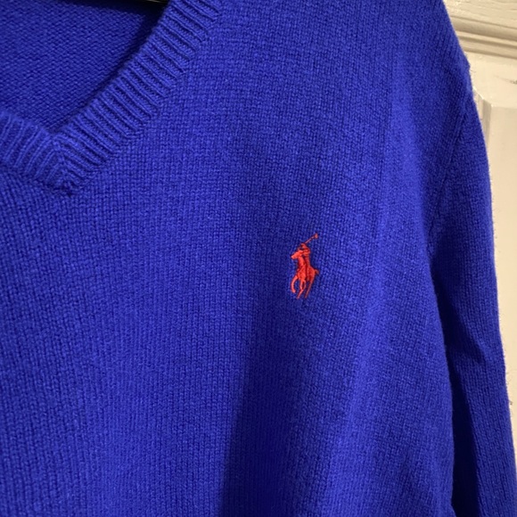 Polo Ralph Lauren Mens V Neck Sweater - Picture 3 of 4